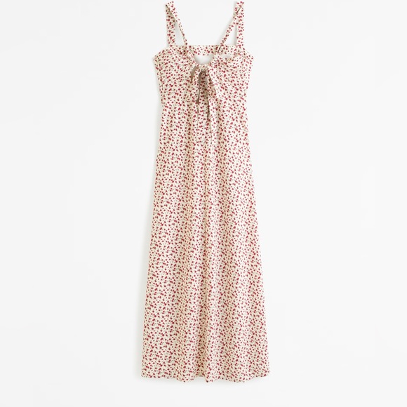 Abercrombie Crepe Slip Midi dress - Picture 2 of 2